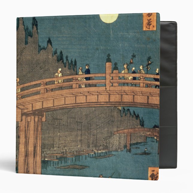 Kyoto bridge by moonlight binder (Front/Inside)