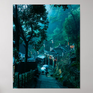 Kyoto Inari Shirne Forest  Poster