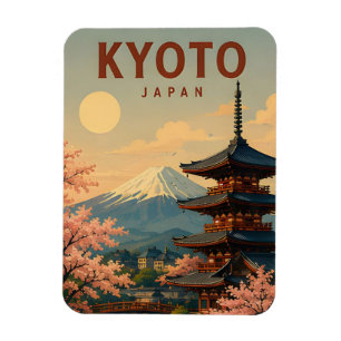 Kyoto Japan Ancient Temples Traditional Travel ⛩️ Magnet