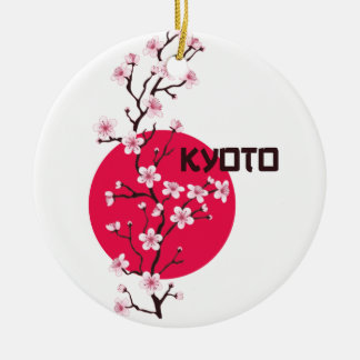 Kyoto Japan Cherry Blossom Ornament