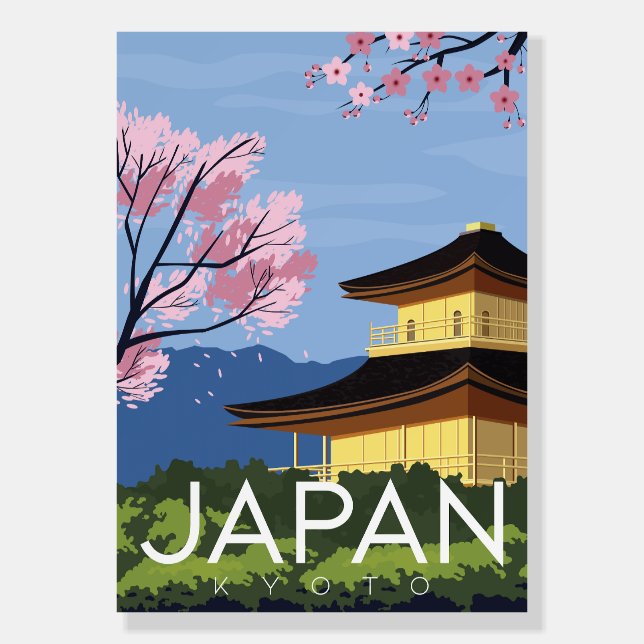 Kyoto Japan Foam Board (Front)