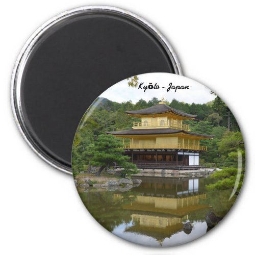 Kyoto _ Japan Golden Pavillon Kinkaku_ji Magnet