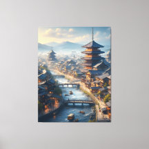 Kyoto Japan Landscape Travel Vintage