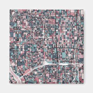 Kyoto Japan Map Magnet