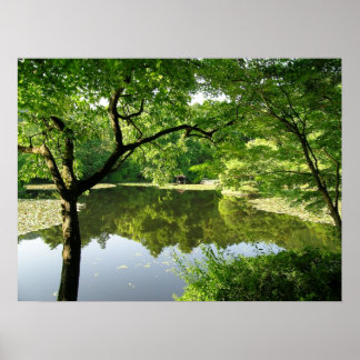 Kyoto Japan Reflections Poster