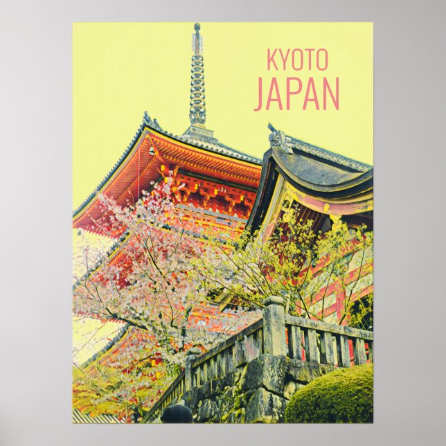 Kyoto Japan shrine travel print (Front)