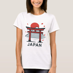 Kyoto Japan Torii Gate T-Shirt Japanese Travel