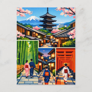 Kyoto Japan Travel  Postcard