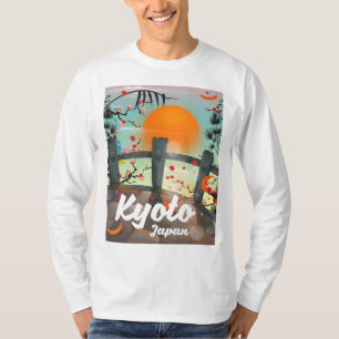 Kyoto Japan travel poster T-Shirt