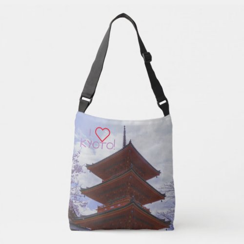â Kyoto Japans Kiyomizu_Dera on a Crossbody Bag