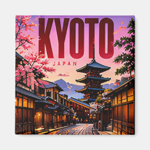 ⛩ Kyoto Modern Skyline City Style ⛩ Magnet