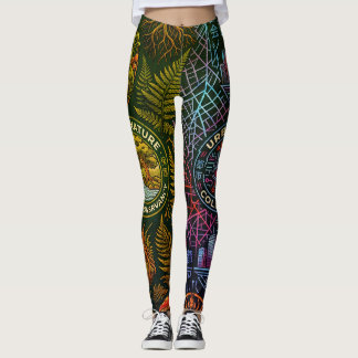 Kyoto Nature vs Urban Tech Collective Seamless Leggings