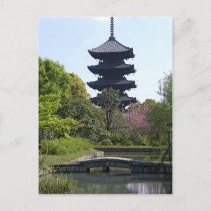 Kyoto Pagoda Postcard