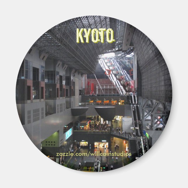 Kyoto Station Interior Magnet (Front)