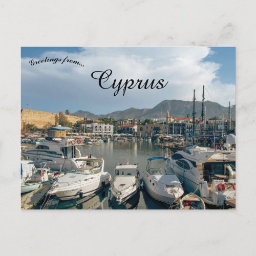 Kyrenia Cyprus Postcard