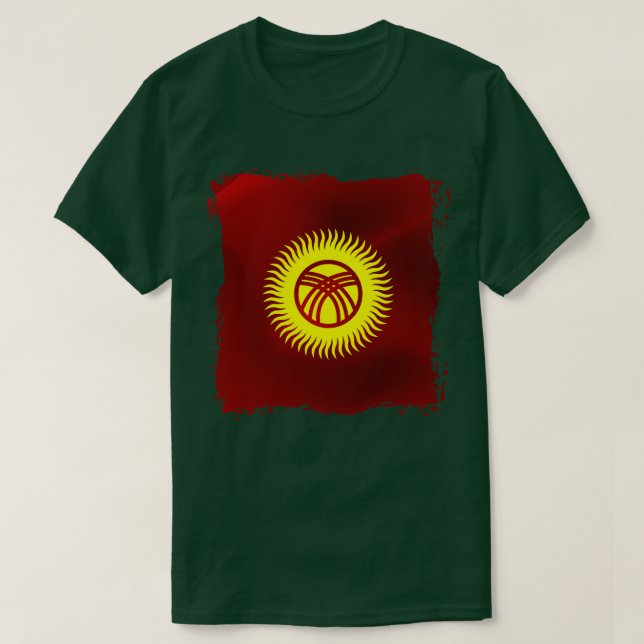 Kyrgystan Artwork 1 T-Shirt (Design Front)