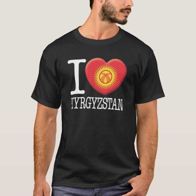Kyrgyzstan 2 T-Shirt (Front)