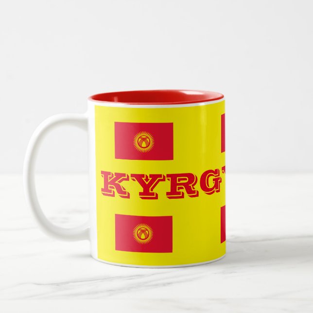 Kyrgyzstan* Flag Mug (Left)