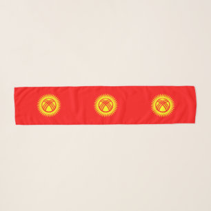 Kyrgyzstan Flag Scarf