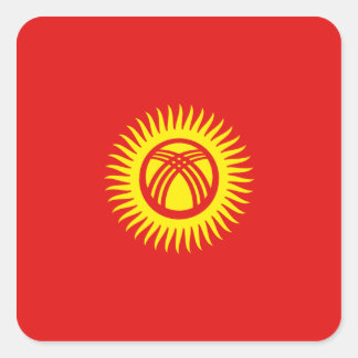 Kyrgyzstan Flag Sticker