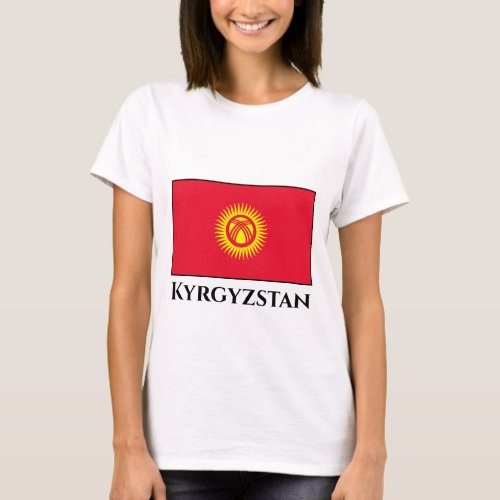 Kyrgyzstan Flag T_Shirt