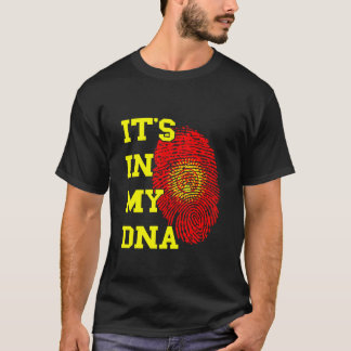 Kyrgyzstan It's In My DNA Kyrgyz Roots Kyrgyz Repu T-Shirt