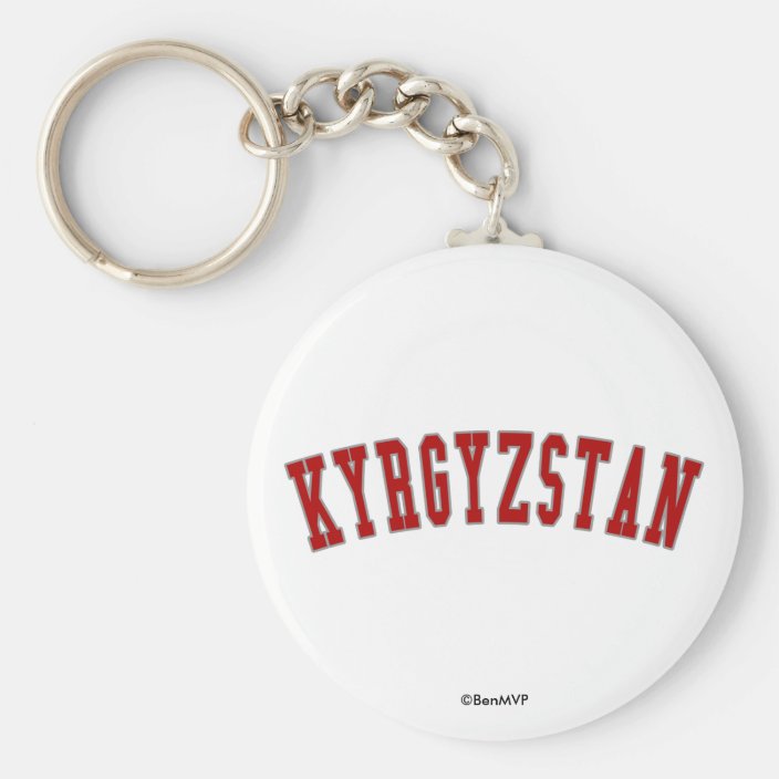 Kyrgyzstan Key Chain