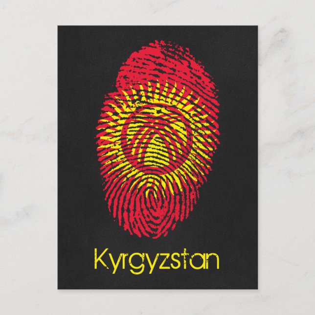 Kyrgyzstan Postcard (Front)
