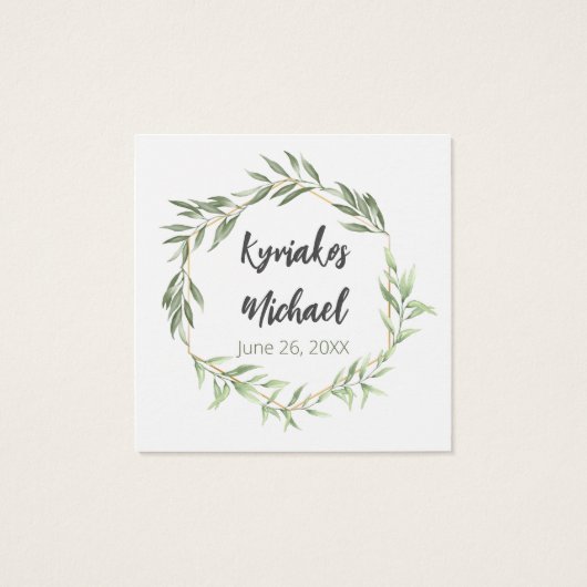 Kyriakos Koufeta Card (Back)