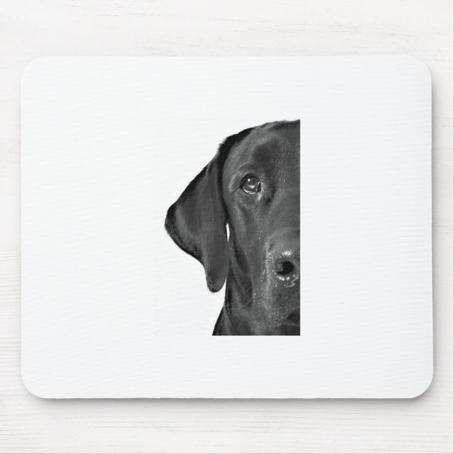 Kyro Half Dog Mouse Pad (Front)