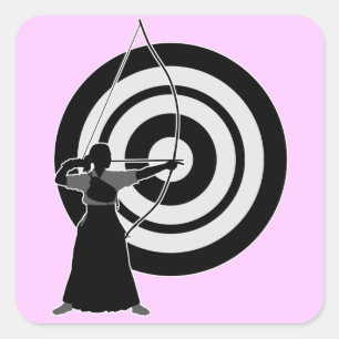 Kyudo2 Square Sticker