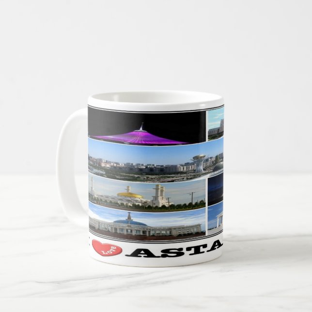 KZ Kazakhstan - Astana - Coffee Mug (Front Left)