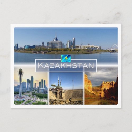 KZ Kazakhstan _ Astana _ Postcard