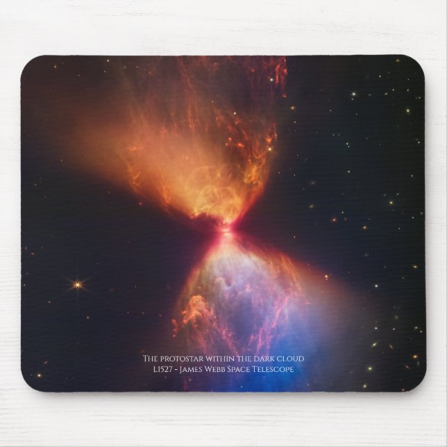 L1527 and Protostar - James Webb Space Telescope Mouse Pad (Front)