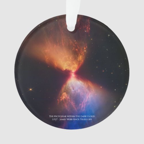 L1527 and Protostar _ James Webb Space Telescope Ornament