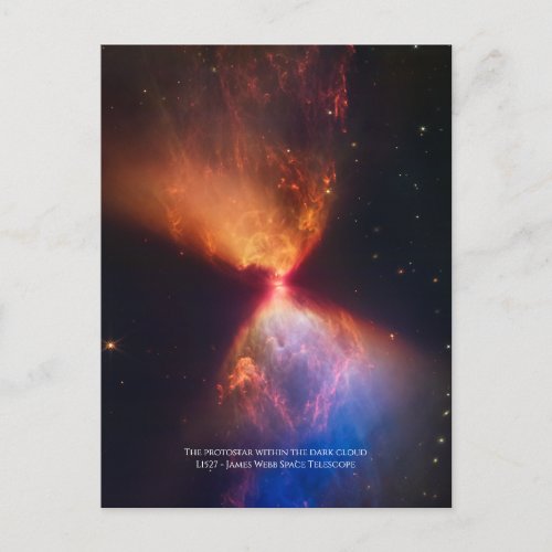 L1527 and Protostar _ James Webb Space Telescope Postcard