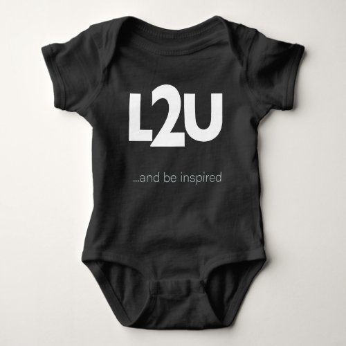 L2U Baby Jersey Bodysuit