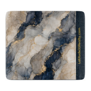 L33 Signature Marble Art glass Cutting Board