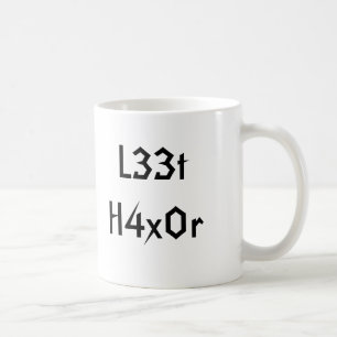 L33t H4x0r, L33t H4x0r Coffee Mug