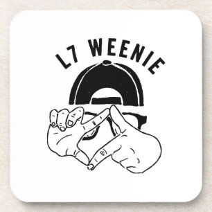 L7 Weenie Beverage Coaster