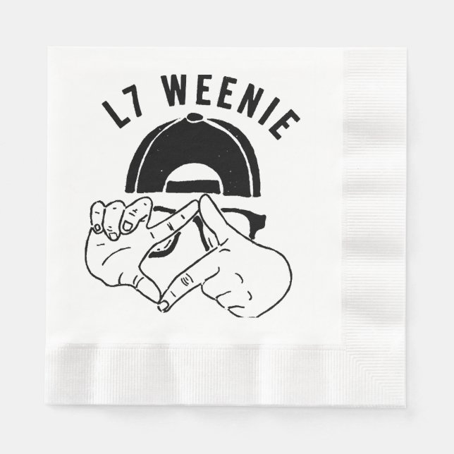 L7 Weenie Napkins (Front)