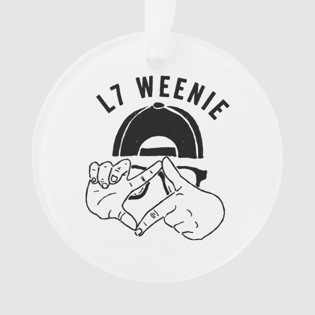 L7 Weenie Ornament (Front)