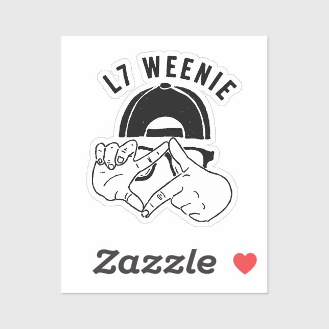 L7 Weenie Sticker (Sheet)