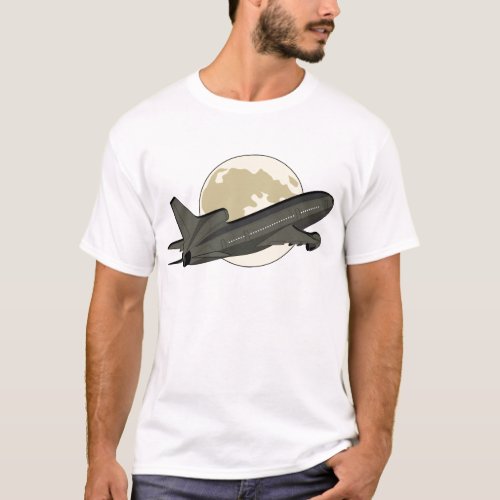L_1011 Moon Flyby T_Shirt