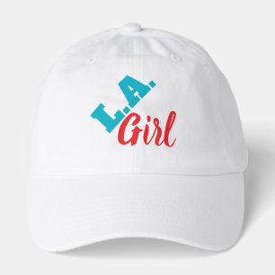 L.A. Girl Los Angeles California Modern Minimalist Hat