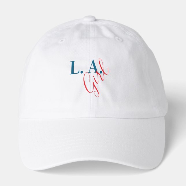 L. A. Girl Los Angeles Modern Minimalist Plain Hat (Front)