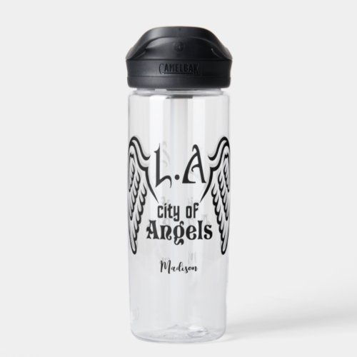 LA Wings custom name Water Bottle