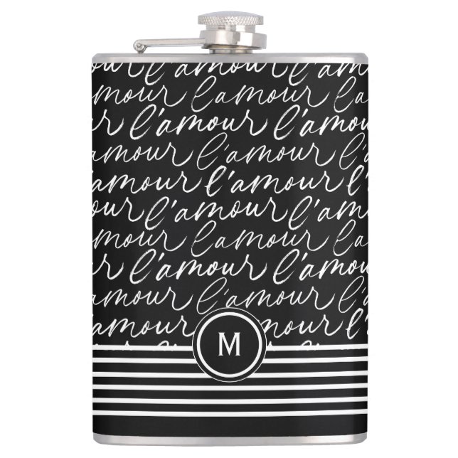 l’Amour Monogram  Flask (Front)