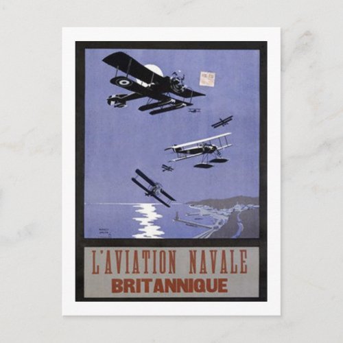 L Aviation Navale Britannique Postcard