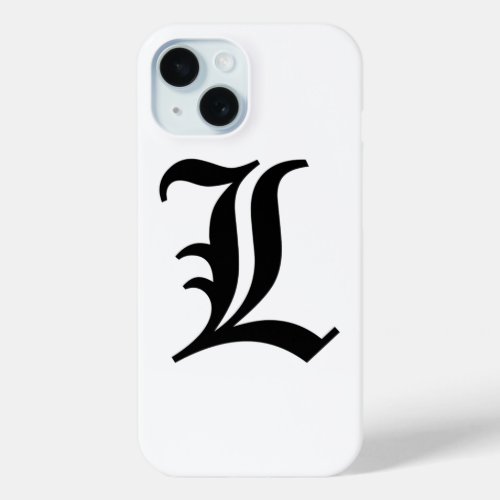 L iPhone 15 CASE